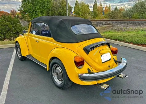 1979 Volkswagen Beetle z USA, uszkodzony, nr VIN 1592000623